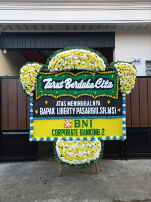 Papan Bunga Duka di Kratonan