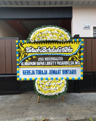 Papan Bunga Duka di Kratonan