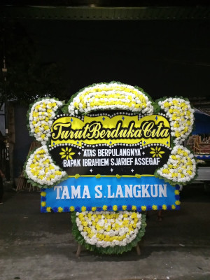 Papan Bunga Duka di Kratonan