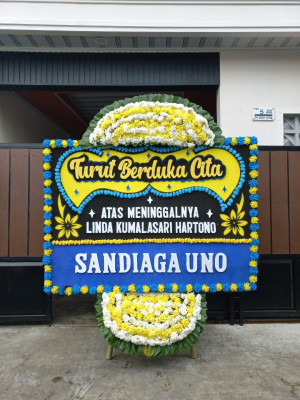 Papan Bunga Duka di Kratonan